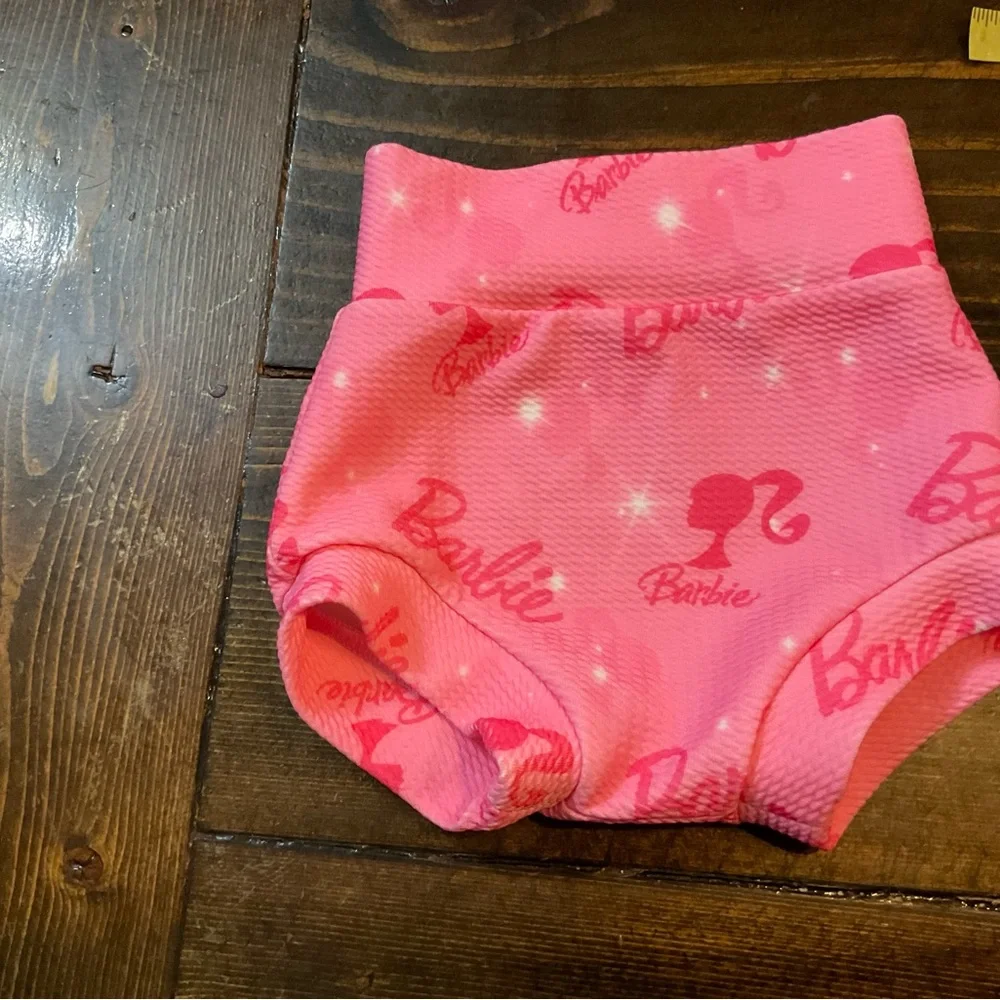 Barbie Pink Kids bummies.